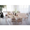 Jídelní židle KERWIN světle béžová