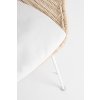 Jídelní židle ATICA s opěrkami bílá