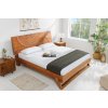 Dřevěná postel SCORPION 180x200 hnědá