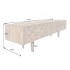 Dřevěný TV stolek ALPINE 145 cm akácie
