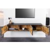Dřevěný TV stolek WAVE 160 cm černý