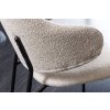 Jídelní židle TRACY béžové bouclé