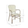 Zahradní židle CADEIRA krémová