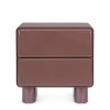 Noční stolek OTILIA cihlový
