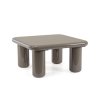 Konferenční stolek OTILIA hnědý 80x80 cm