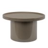 Odkládací stolek OTILIA hnědá ø70 cm