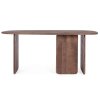Jídelní stůl NAYANA hnědý 180x90 cm