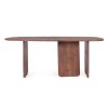 Jídelní stůl NAYANA hnědý 200x100 cm