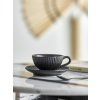 Hrnek s podšálkem NERI černý