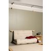 HOOKED RAW 135 x 200 W. BRAVO MATTRESS MOCCA
