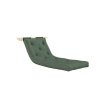 Rozkládací křeslo HOOKED olivově zelené