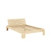 Dřevěná postel LAYERS přírodní 140x200 cm
