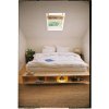 Dřevěná postel MERGE přírodní 160x200 cm