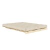 ROOTS RAW 160 X 200 W. ROOTS MATTRESS BEIGE