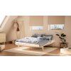 Dřevěná postel PACE přírodní 140x200 cm