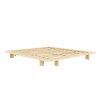 Dřevěná postel JAPAN 180x200 cm přírodní