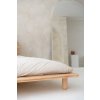 Dřevěná postel PEEK se světly 180x200 cm přírodní