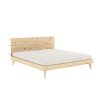 Dřevěná postel RETREAT 180x200 cm přírodní