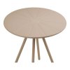 Venkovní bistro stůl BARLETTA ø70 cm taupe