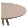 Venkovní bistro stůl BARLETTA ø70 cm taupe