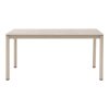 Zahradní stůl ALCUDIA 160x90 cm béžový