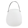 Zahradní LED lampa DERRY 20x21cm bílá