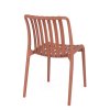 Zahradní plastová židle BILLIE terakota