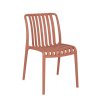 Zahradní plastová židle BILLIE terakota