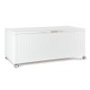 Zahradní úložný box OCEAN bílý 182x89 cm