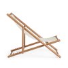 Dřevěné lehátko DANUBIO světlé