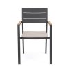 Zahradní židle ZELMAR antracit