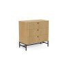 Komoda ALBANY hnědá 80,6x40x80,4 cm