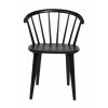 Dřevěná jídelní židle CARMEN černá