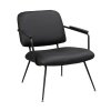 120110 b, Prescott lounge chair black black