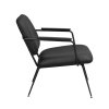 120110 c, Prescott lounge chair black black