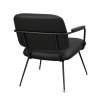 120110 d, Prescott lounge chair black black
