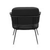 120110 e, Prescott lounge chair black black