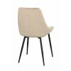 110391 d Sierra stol, beige sammet R