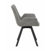 110530 c, Norwell swivel chair, grey black