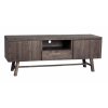 Dřevěný TV stolek BROOKLYN tmavý