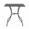 Zahradní kovový stůl KELSIE 70 cm antracit