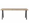 27209 tablo table mango herringbone 180x90 square leg