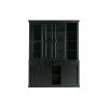Dřevěná vitrína LAGOS černá