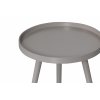 Odkládací stolek SASHA šedý 41 cm