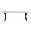 Brooklyn dining table Whitewash black 119825 0