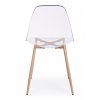 Jídelní židle MANDY transparentní