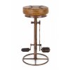Barová židle CYCLE v měděném odstínu