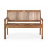 Venkovní dřevěná lavice NOEMI 2-místná