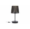 Stolní lampa KETO černá/mosaz