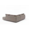 Rozkládací rohová pohovka MANAMA 282 cm béžová pravý roh
